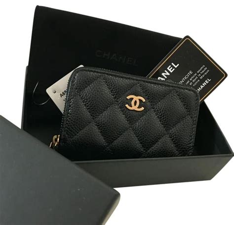 chanel card holder price dubai|Chanel card holder zip around.